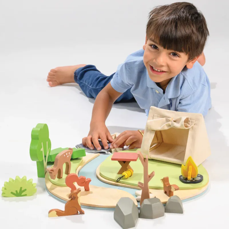 Wildlife Camping Playset>Tender Leaf Toys Best