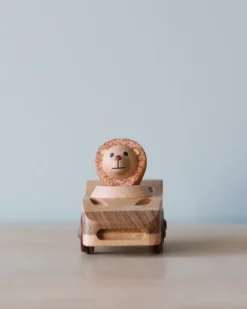 Wooden Animal Pull-Back Car><noscript><img width=