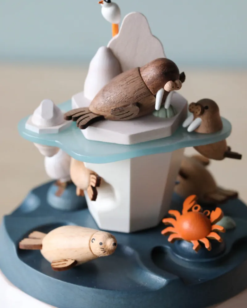 Wooden Arctic Music Box>Wooderful Life Best