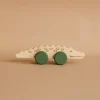 Wooden Crocodile Push Toy>Briki Vroom Vroom New