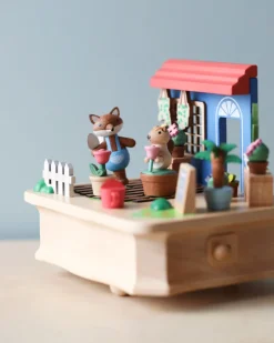 Wooden Fox Gardener Music Box></noscript>Wooderful Life Fashion