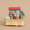 Wooden Fox Gardener Music Box>Wooderful Life Fashion