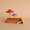 Wooden Mushroom Spinning Top Set>Wooderful Life Best