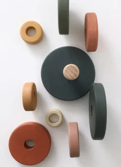 Wooden Pyramid Stacker - Green & Mustard></noscript>SABO concept Best