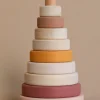 Wooden Pyramid Stacker - Pink>SABO concept New