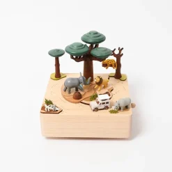Wooden Safari Music Box><noscript><img width=