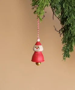 Wooden Santa Ornament>Wooderful Life Outlet