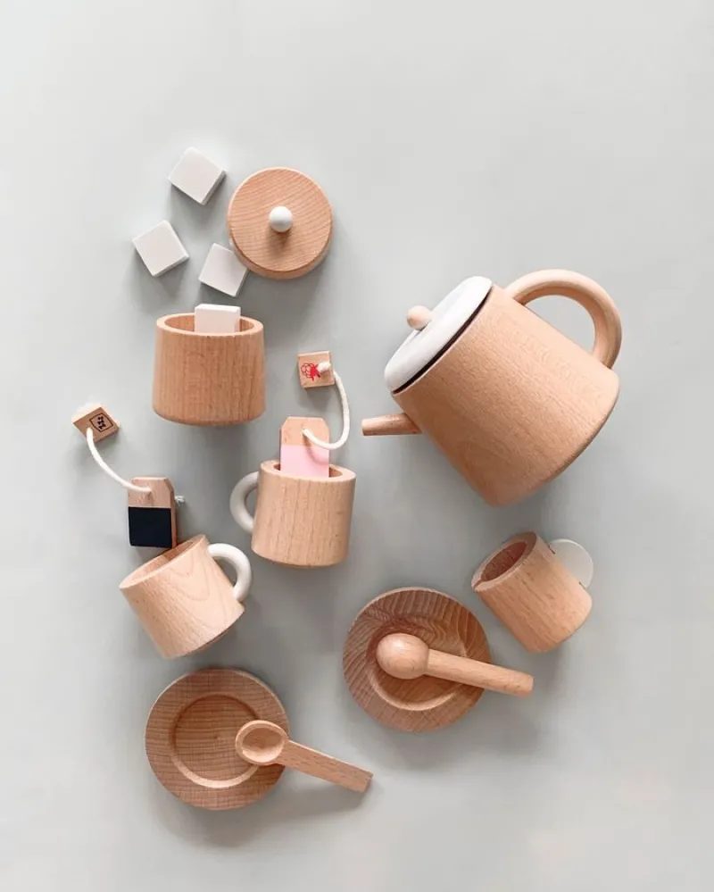 Wooden Tea Set>Make Me Iconic Outlet