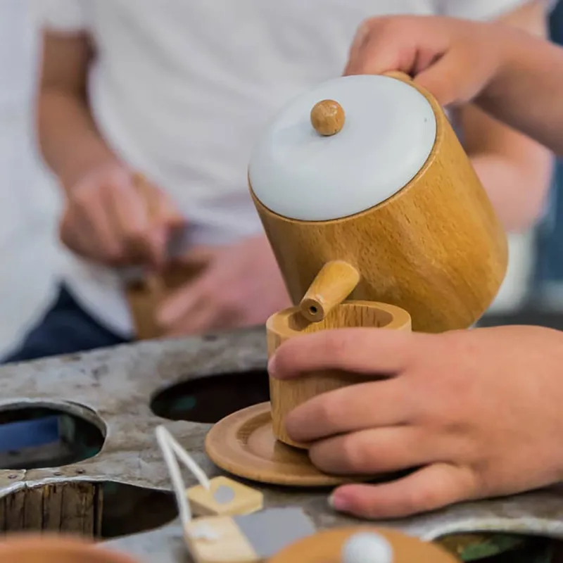 Wooden Tea Set>Make Me Iconic Outlet