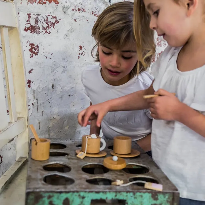 Wooden Tea Set>Make Me Iconic Outlet