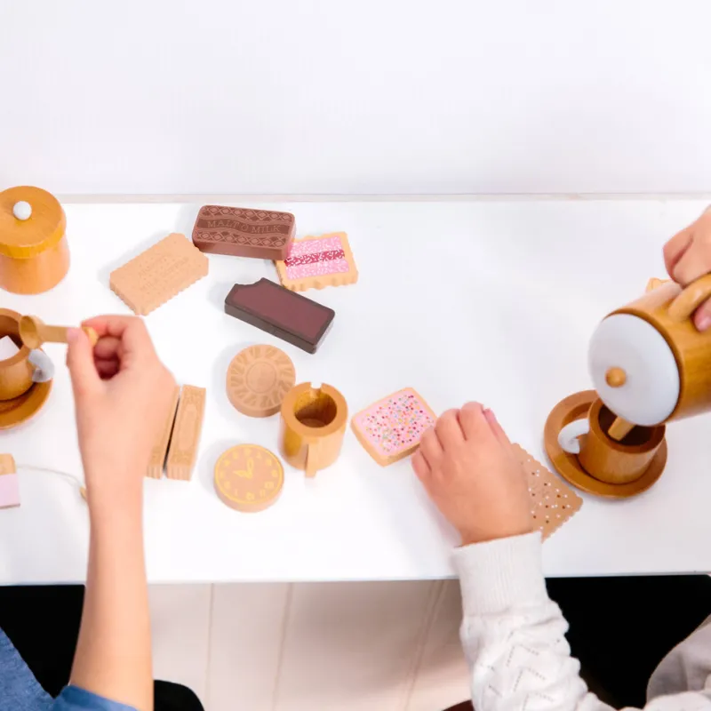 Wooden Tea Set>Make Me Iconic Outlet