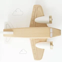 Wooden Toy Plane><noscript><img width=