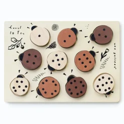 Wooden Tray Puzzle - Count to 10 Ladybugs><noscript><img width=