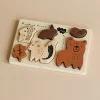Wooden Tray Puzzle - Woodland Animals>Wee Gallery Fashion