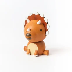 Wooden Triceratops Bobblehead><noscript><img width=