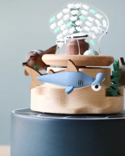 Wooden Under The sea Music Box><noscript><img width=