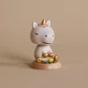 Wooden Unicorn Bobblehead>Wooderful Life Sale
