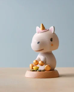 Wooden Unicorn Bobblehead>Wooderful Life Sale