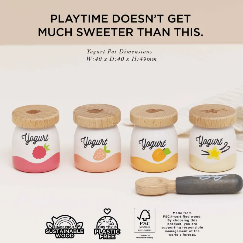 Yogurt Play Food Pack>Le Toy Van, Inc. Hot